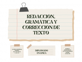 Redacción, Gramática y Corrección de Textos Informativos y Explicativos
